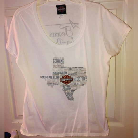 Harley-Davidson T-shirt size medium preowned condition - Picture 2 of 16